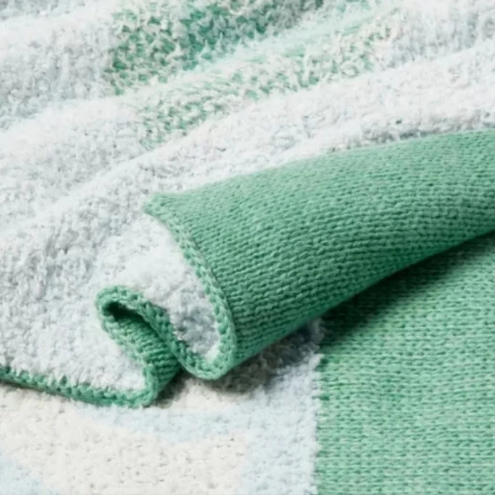 Green Snail Blanket Throw Blanket NWOT